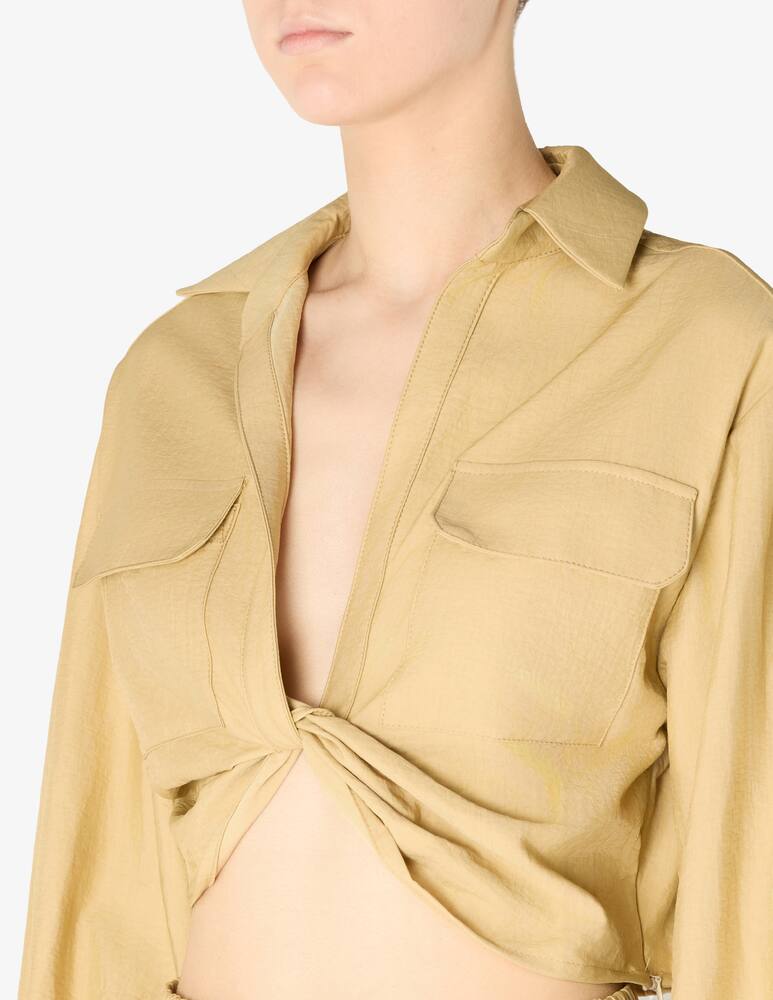 rinascente HAVEONE Camicia crop safari