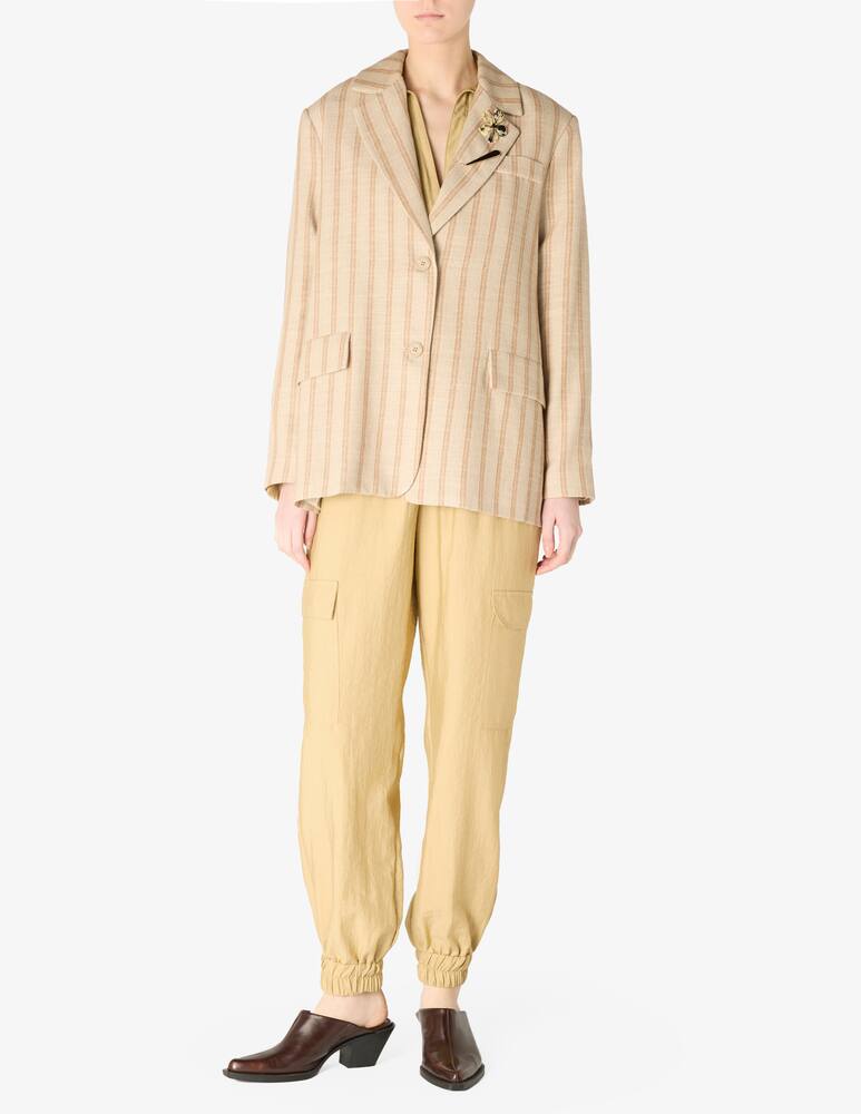 rinascente HAVEONE Blazer spigato con spille