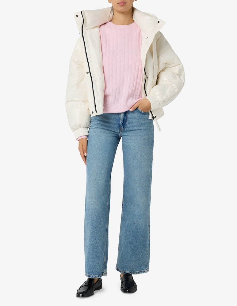 rinascente HAVEONE Piumino crop con cappuccio