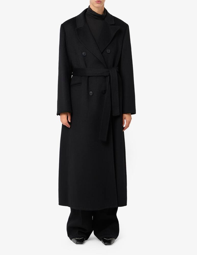 rinascente HAVEONE Structured overcoat with belt