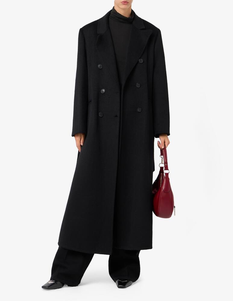 rinascente HAVEONE Structured overcoat with belt