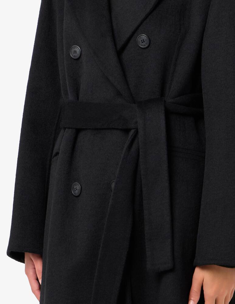 rinascente HAVEONE Structured overcoat with belt