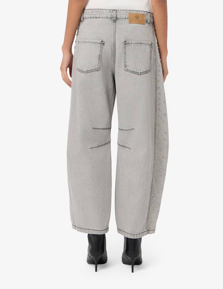rinascente HAVEONE Jeans barrel con borchie