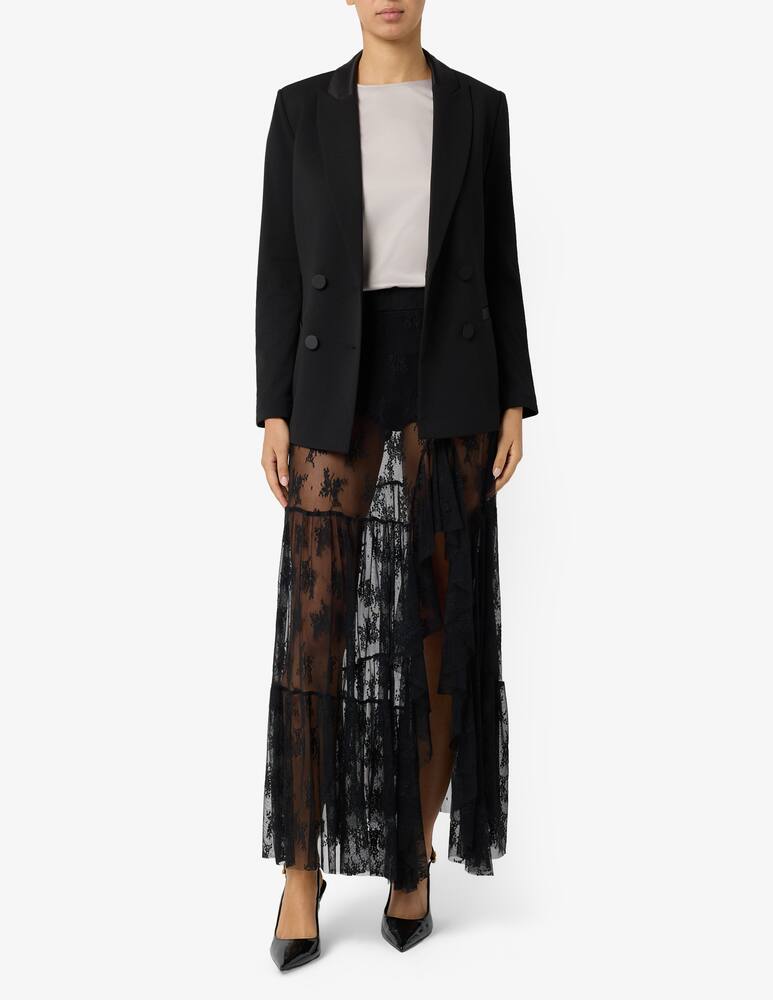 rinascente HAVEONE Lace culotte skirt