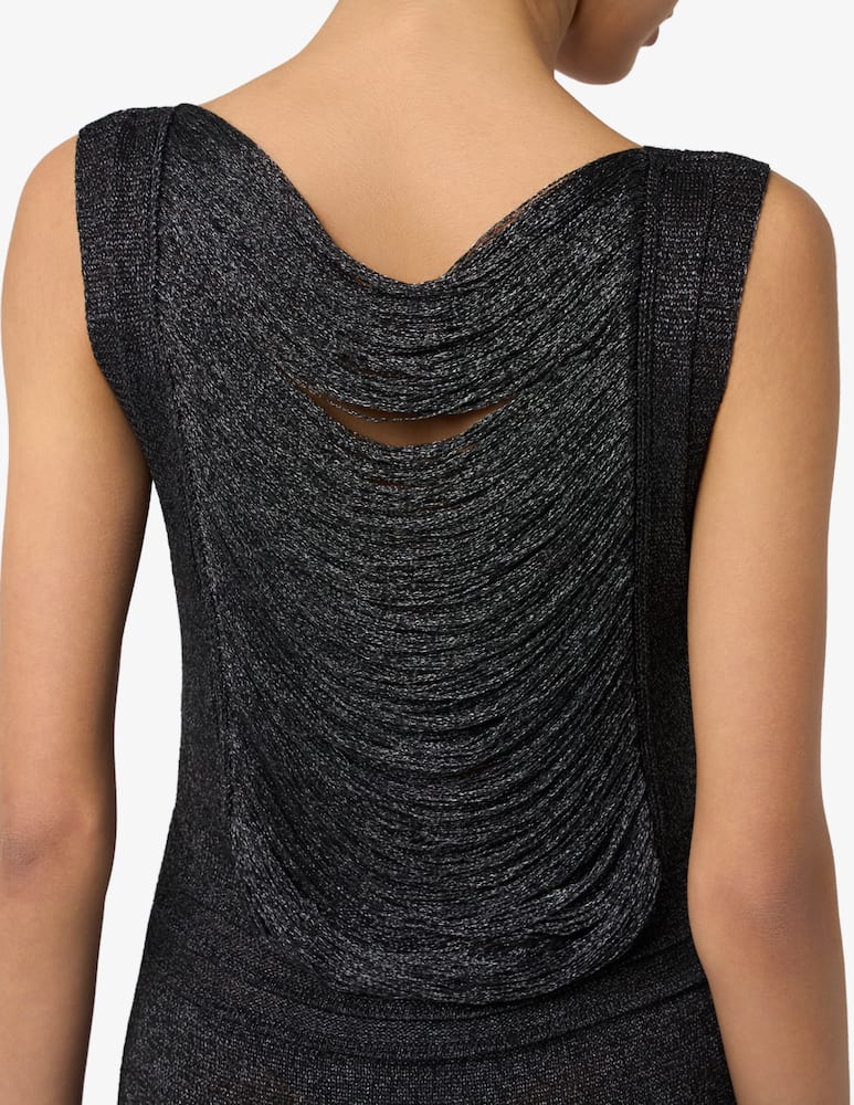 rinascente The Loom Draped knit dress