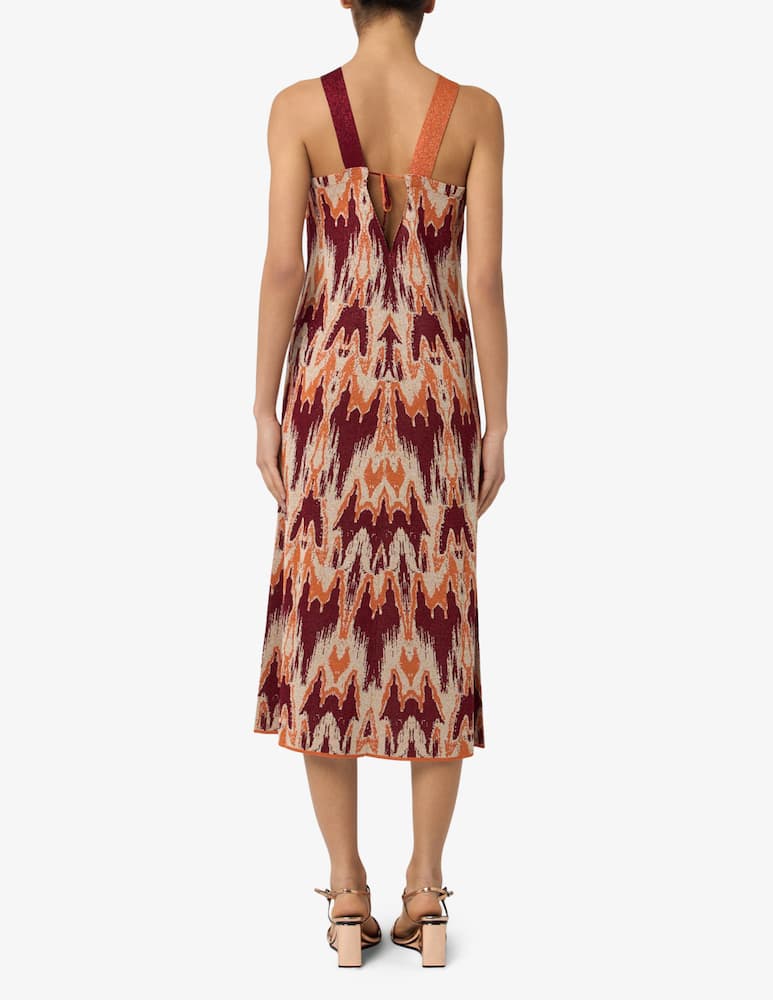 rinascente The Loom Jacquard knit midi dress