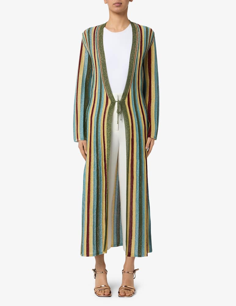 rinascente The Loom Cardigan lungo a righe