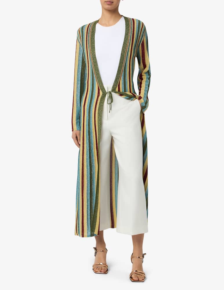 rinascente The Loom Cardigan lungo a righe