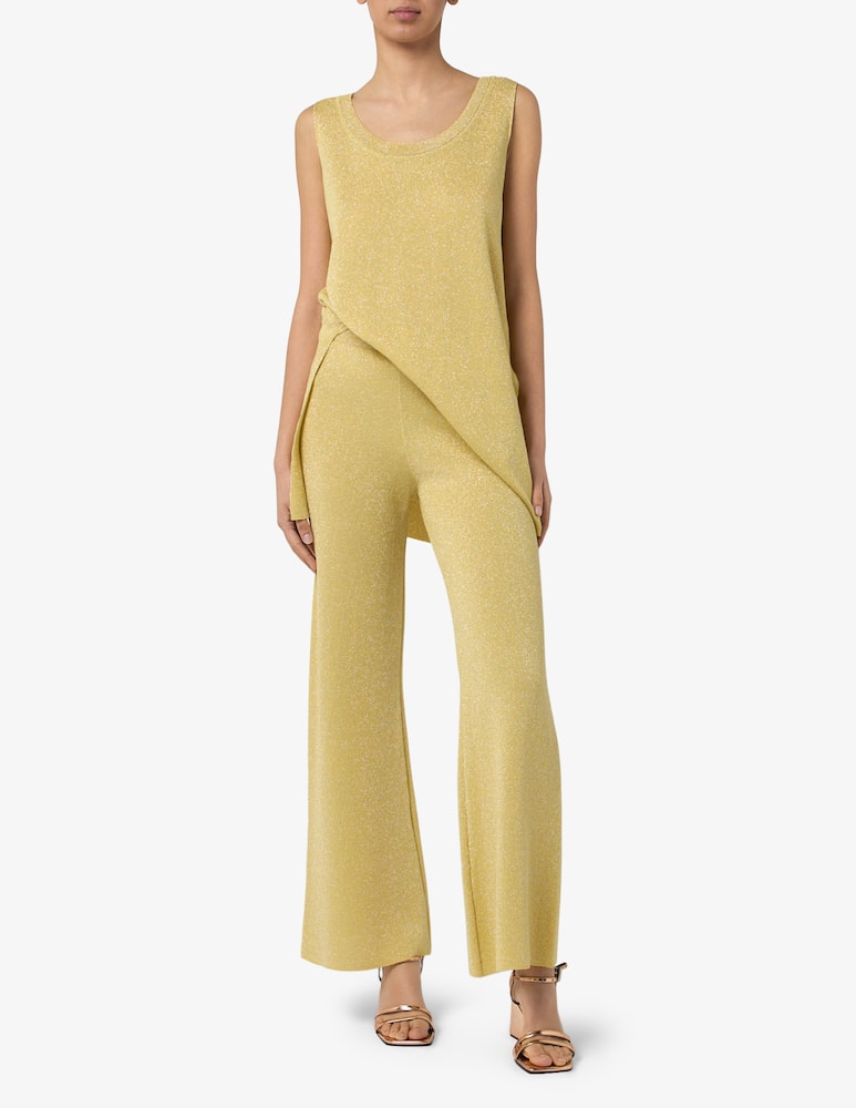 rinascente The Loom Lurex knit sleeveless top