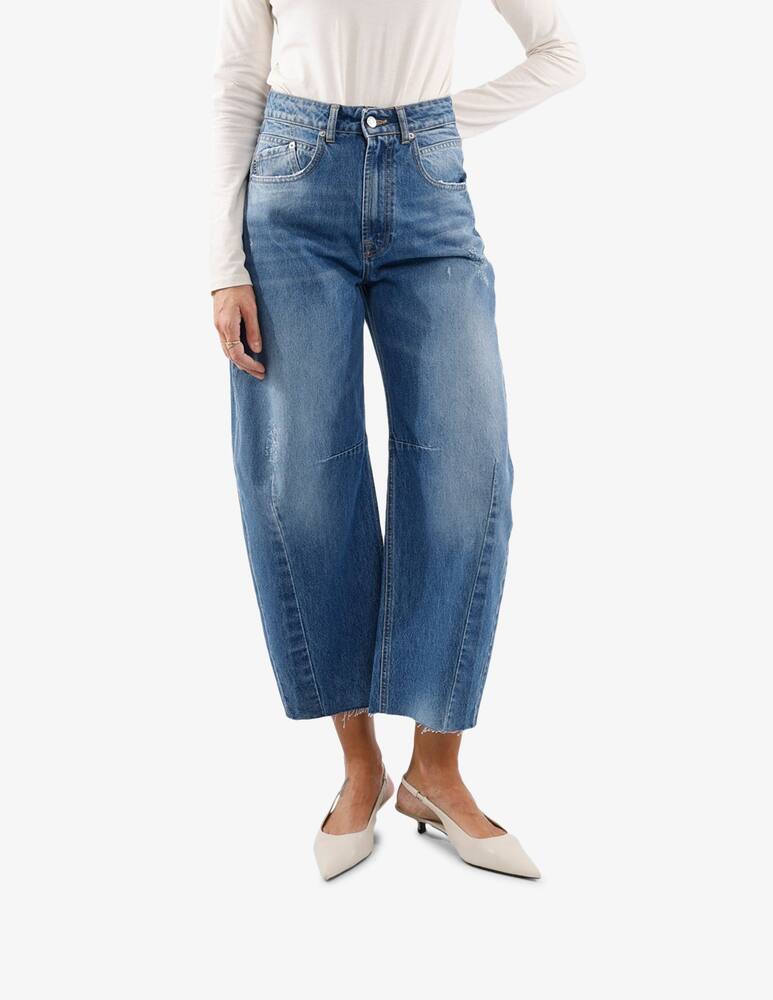 rinascente HAVEONE Barbara denim barrel trousers