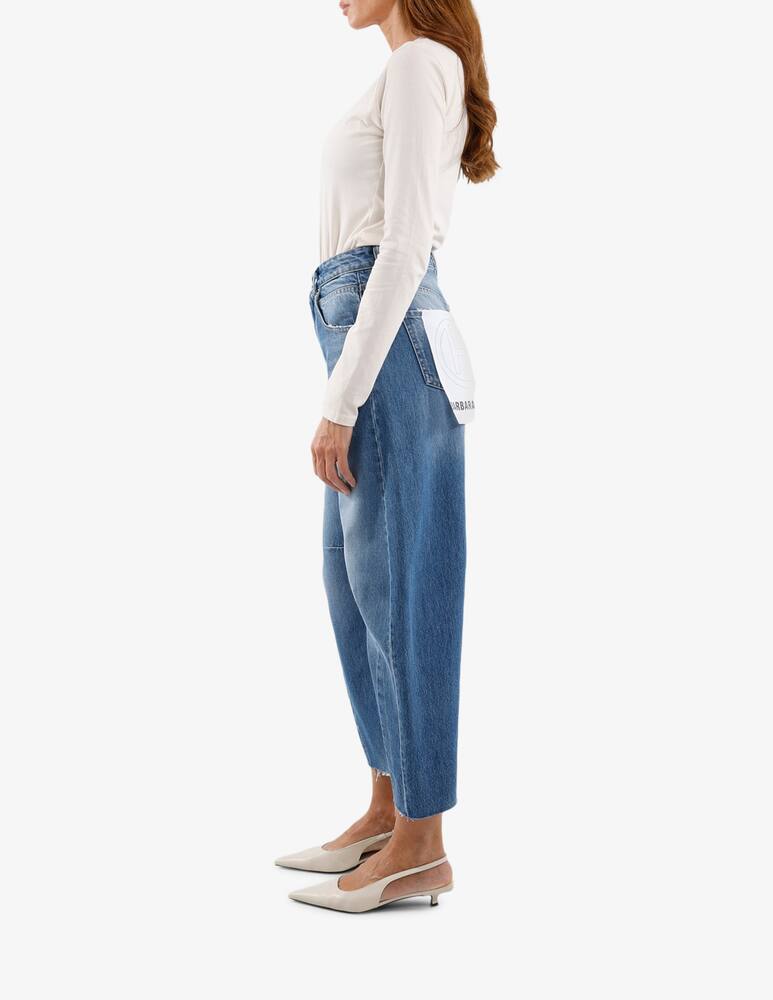 rinascente HAVEONE Barbara denim barrel trousers