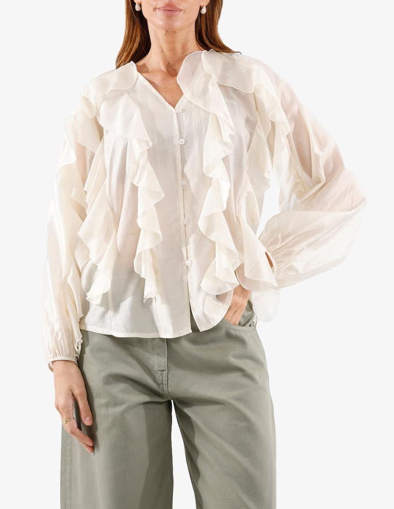 rinascente HAVEONE Blusa con rouches