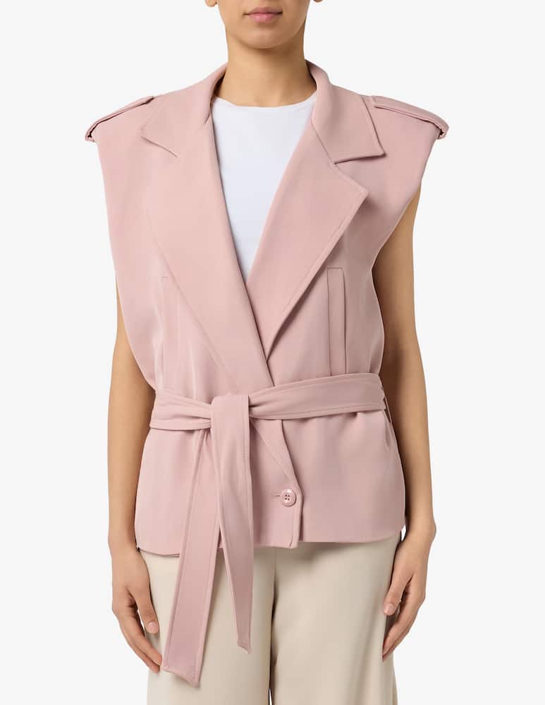 rinascente HAVEONE Gilet over con cintura