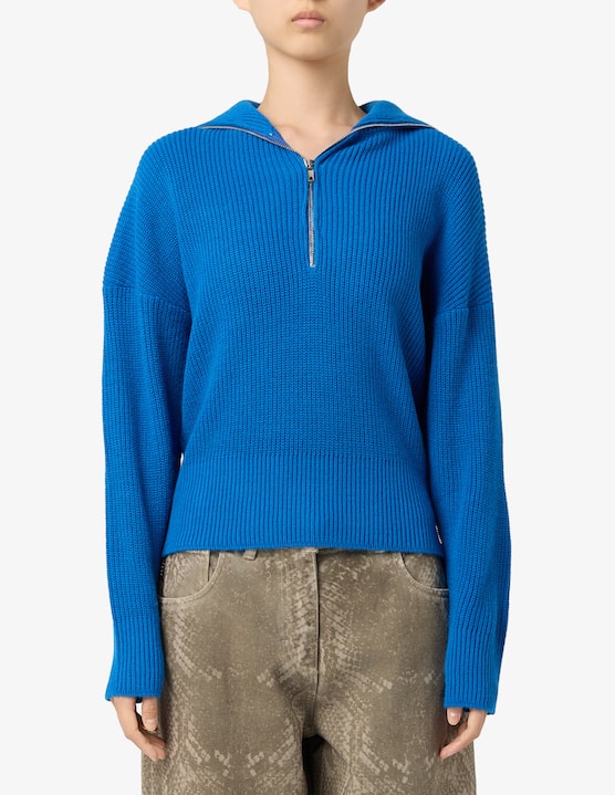 HAVEONE - Maglia polo con inserto sul davanti - €129,00