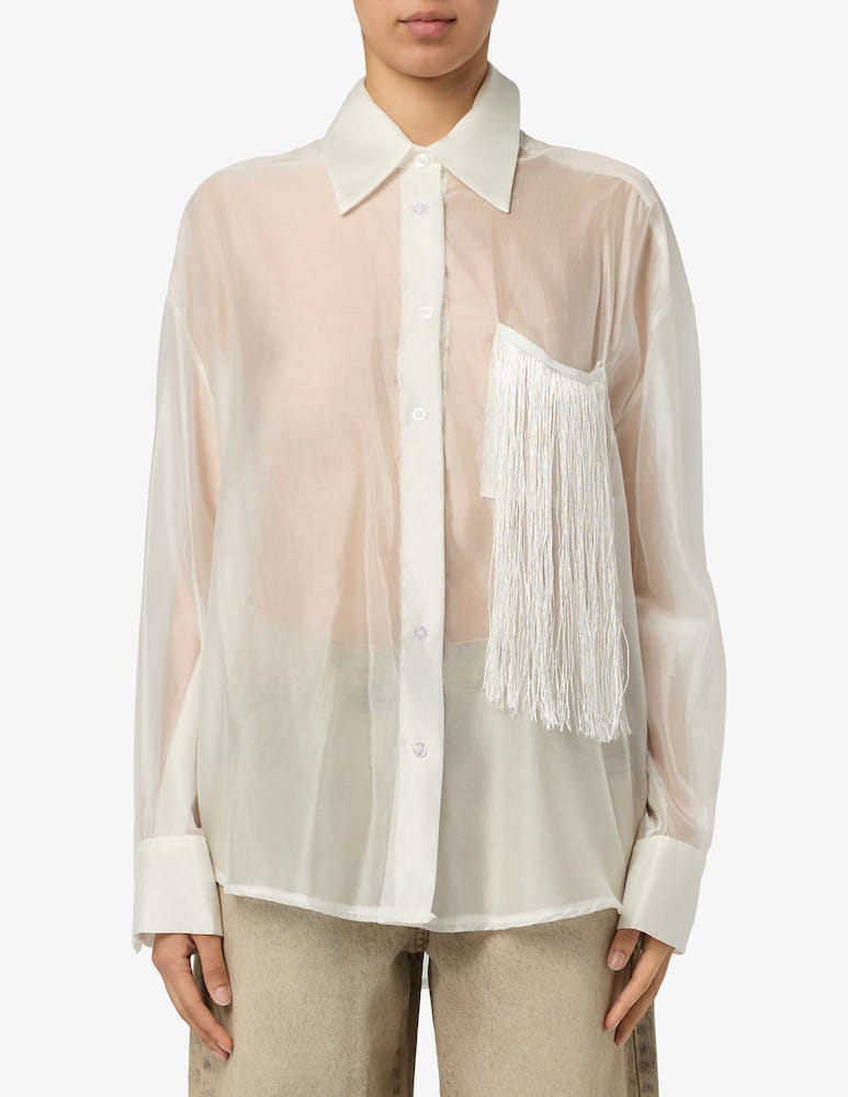rinascente HAVEONE Camicia tasca con frange