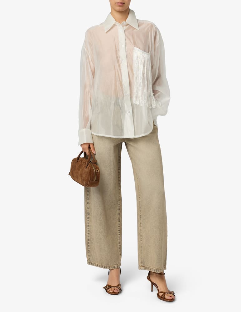 rinascente HAVEONE Camicia tasca con frange