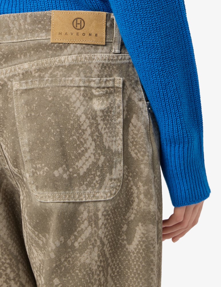 rinascente HAVEONE Jeans stampa snake