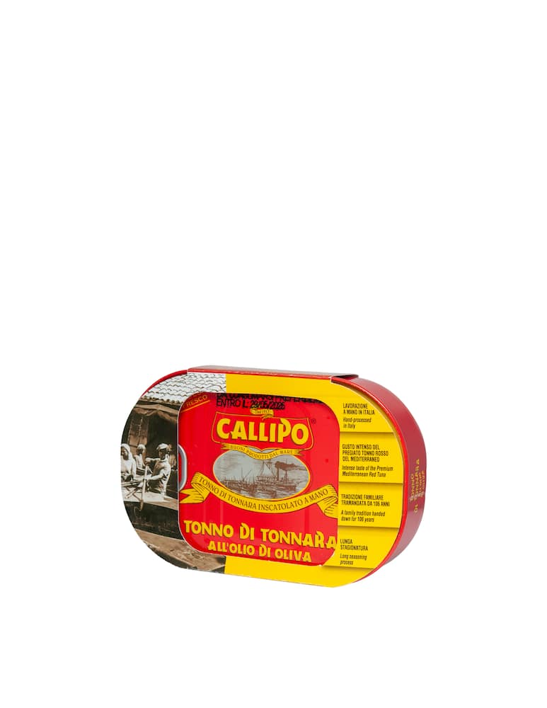 Callipo Tonno di Tonnara g. 320 olio scatola - immagine 1 Callipo Tonno di Tonnara g. 320 olio scatola - immagine 1