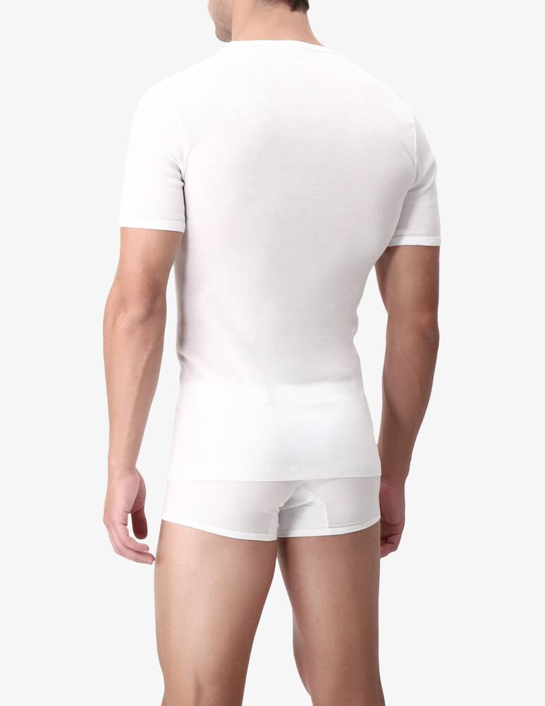 rinascente Perofil V-neck filoscozia t-shirt