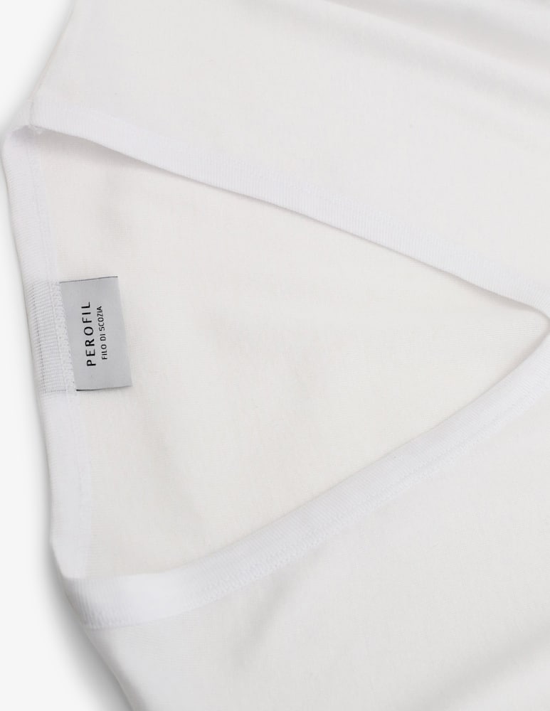 Perofil V-neck filoscozia t-shirt - picture 3 Perofil V-neck filoscozia t-shirt - picture 3