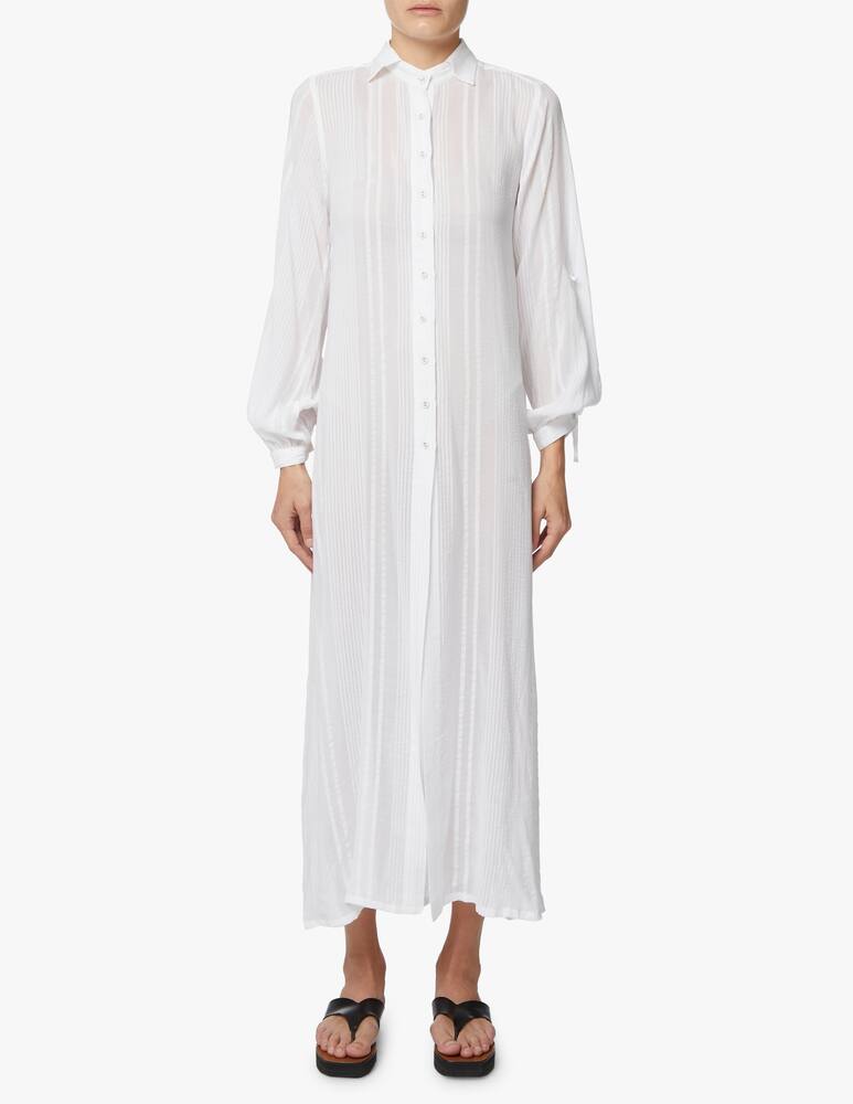 rinascente Evarae Leila beach cover up dress - white