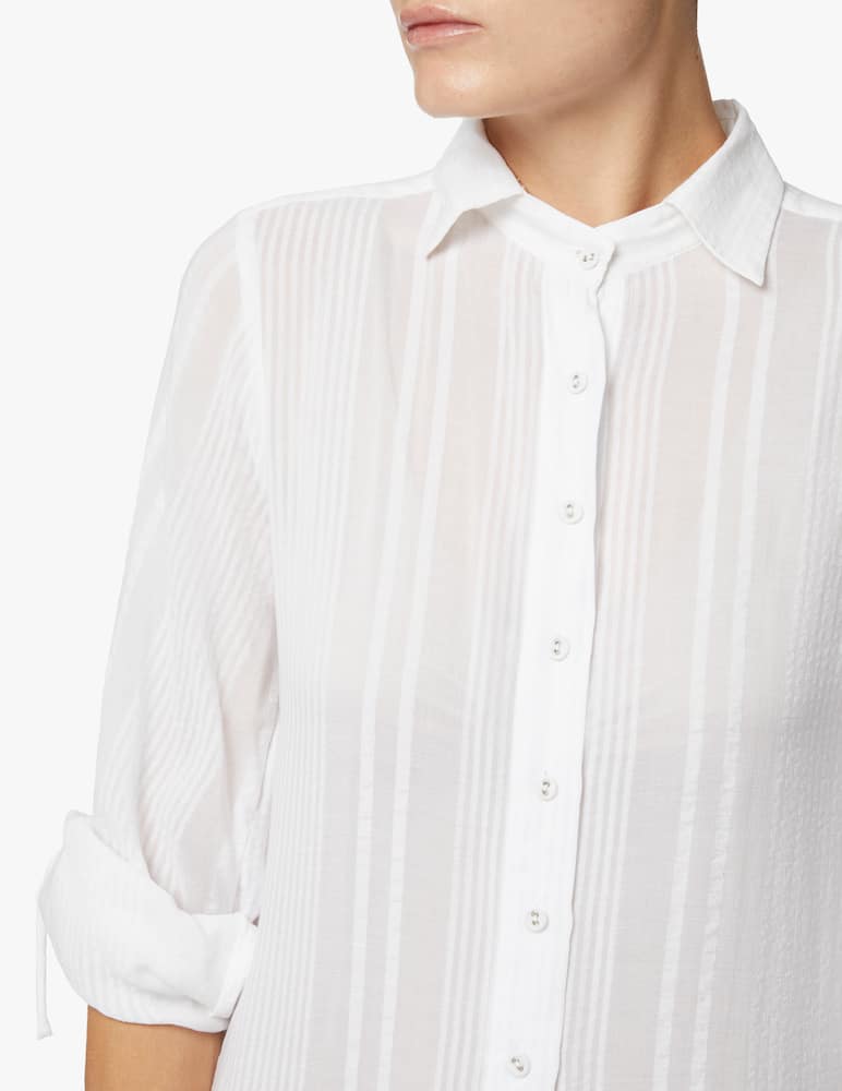 rinascente Evarae Leila beach cover up dress - white