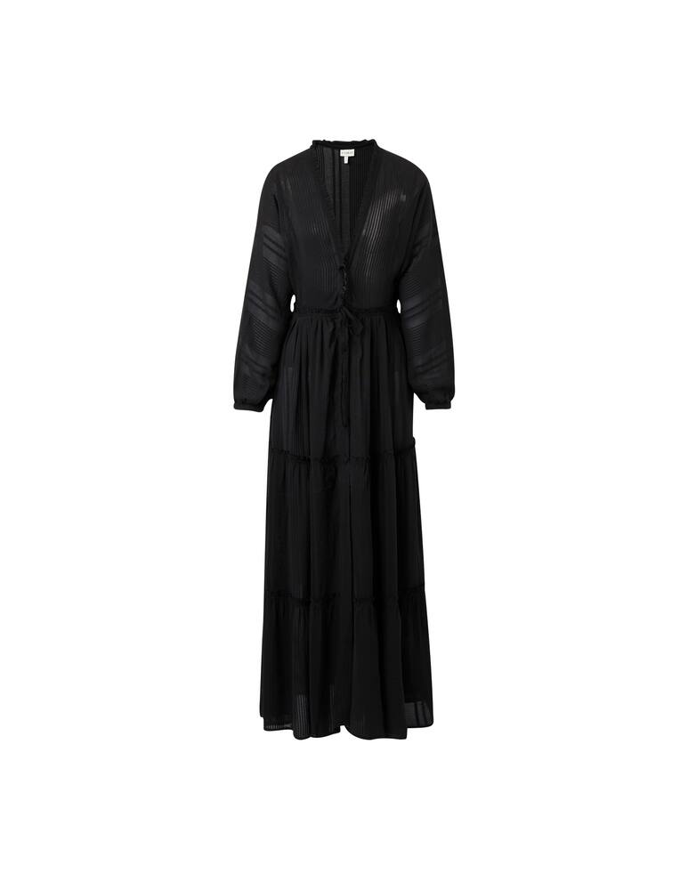 rinascente Evarae Talia silk dress - black