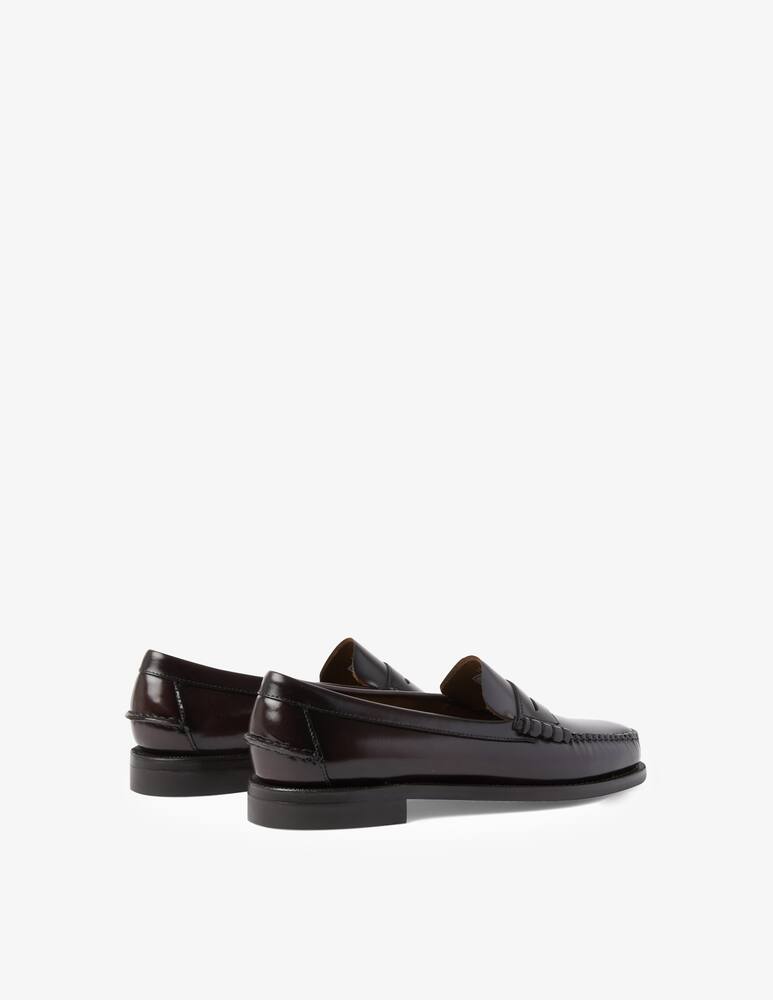 rinascente Sebago Leather sole classic dan loafer - Brown