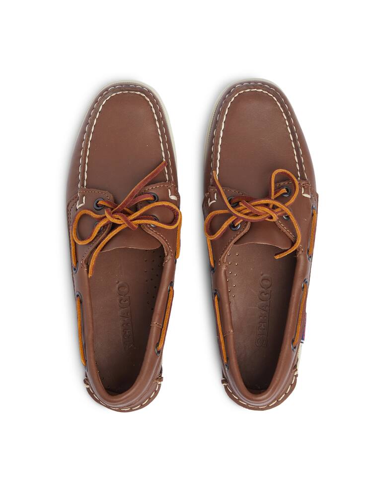 rinascente Sebago Leather boat loafers - brown
