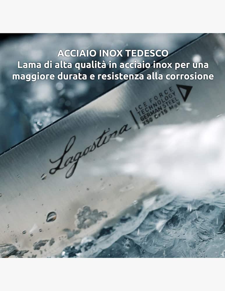 rinascente Lagostina Ice Force Coltello Affettati 20cm