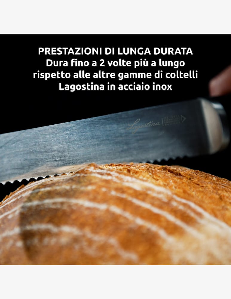 rinascente Lagostina Ice Force Coltello da Pane 20cm