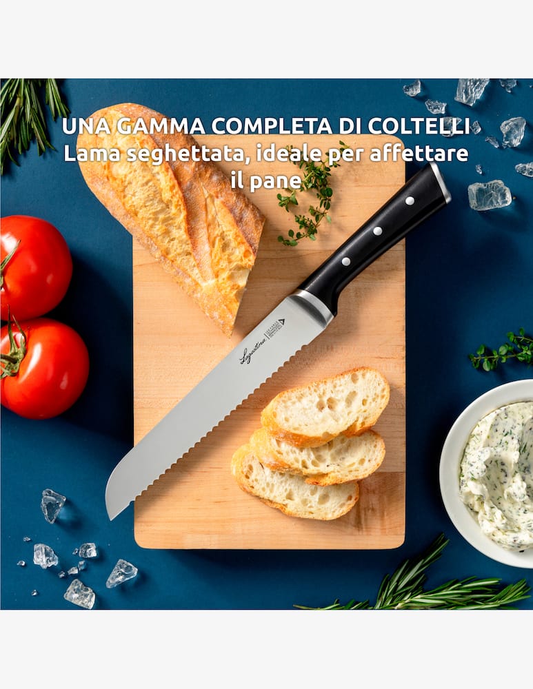 rinascente Lagostina Ice Force Coltello da Pane 20cm