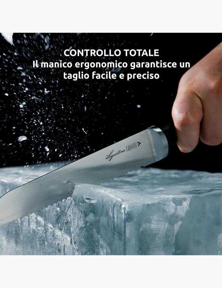 rinascente Lagostina Iceforce Set 6 coltelli bistecca 11cm