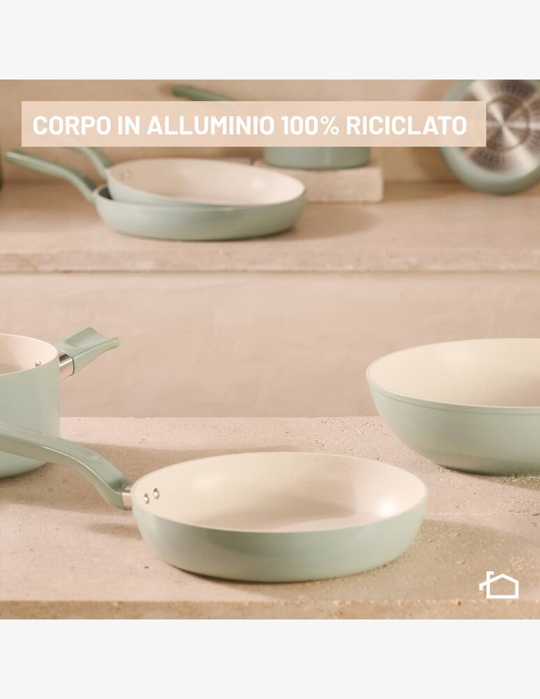 rinascente Lagostina Salvia Casseruola Fonda Manico Lungo 16cm