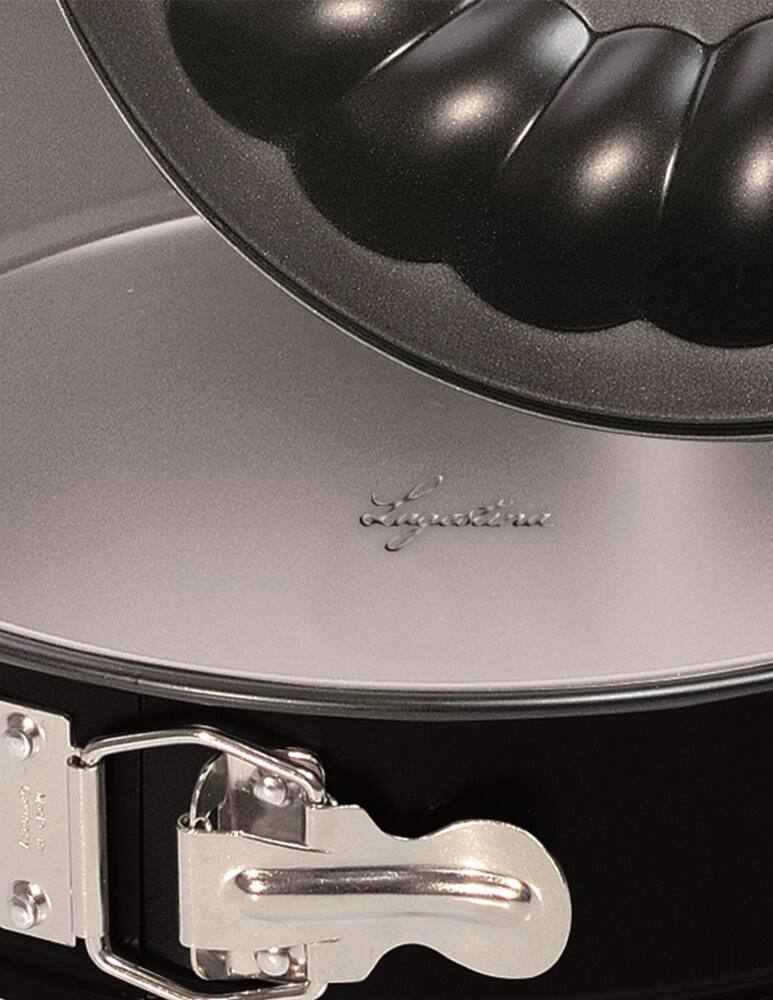 rinascente Lagostina Stampo Per Torte Apribile Con 2 Fondi Torta E Ciambella - Grigio