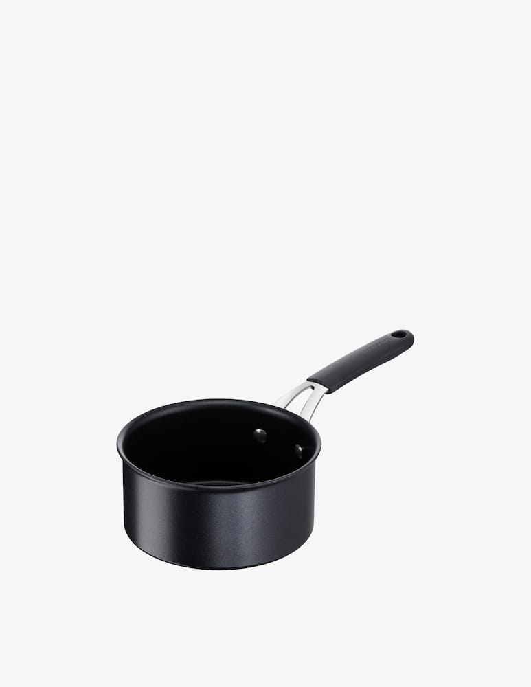 rinascente Lagostina Tempra Nero Casseruola Fonda A Manico Lungo 16 Cm