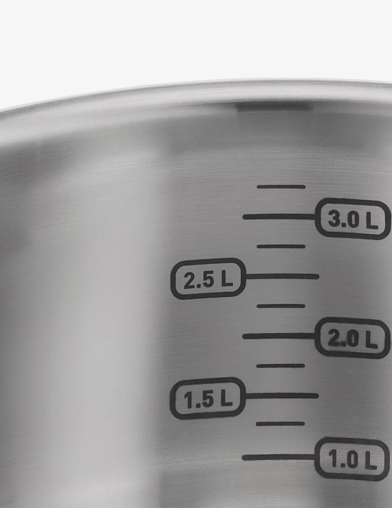 rinascente Lagostina Casseruola Fonda 2 Maniglie 18cm - Argento