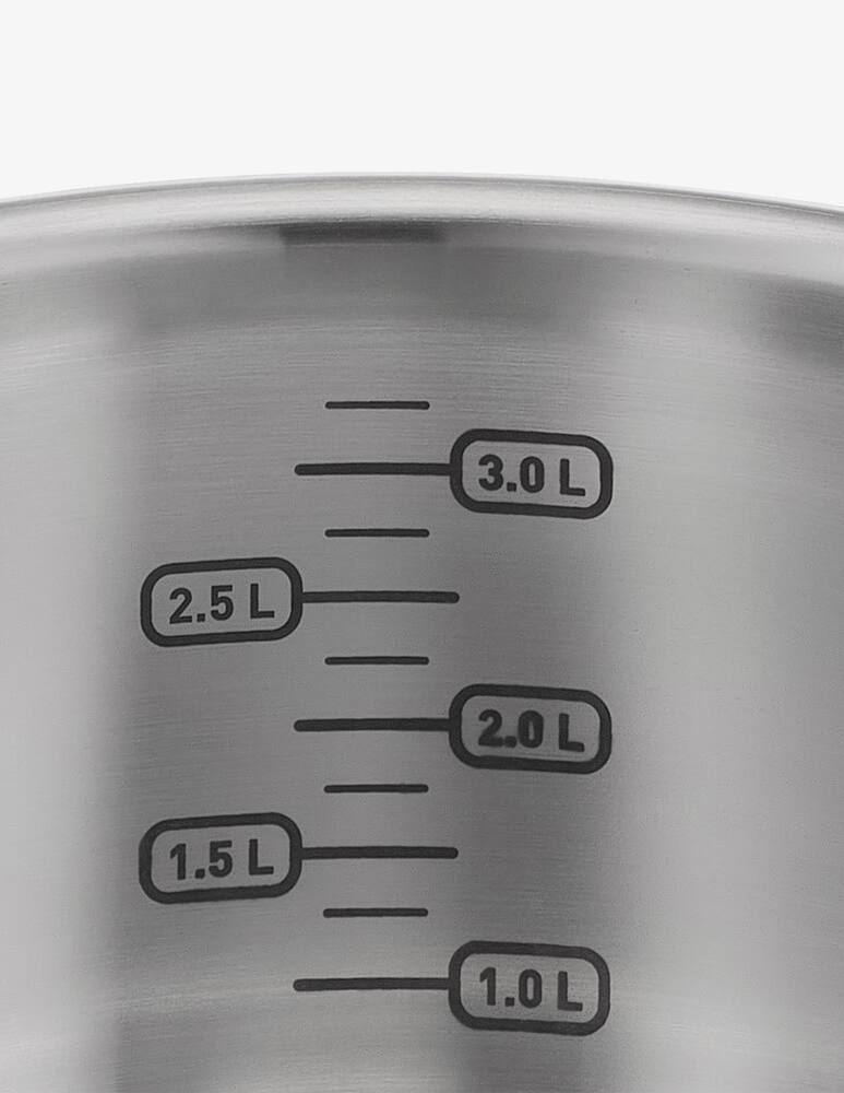 rinascente Lagostina Casseruola Fonda 2 Maniglie Cm 22 - Argento