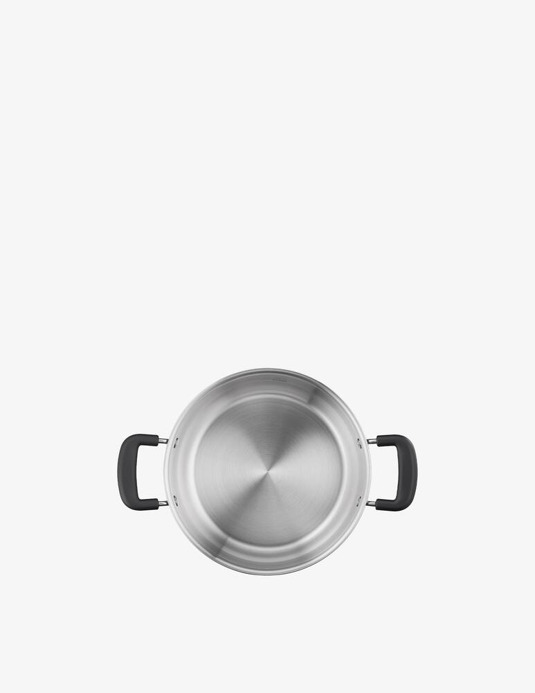 rinascente Lagostina Casseruola Fonda 2 Maniglie Cm 22 - Argento