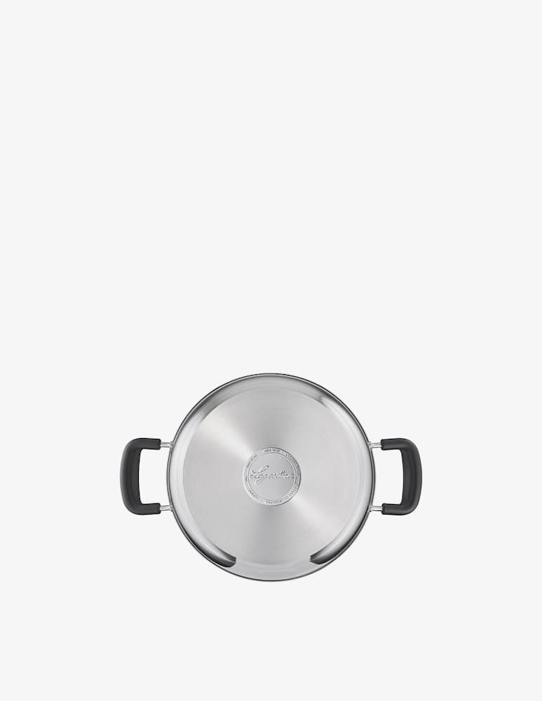 rinascente Lagostina Casseruola Fonda 2 Maniglie Cm 22 - Argento