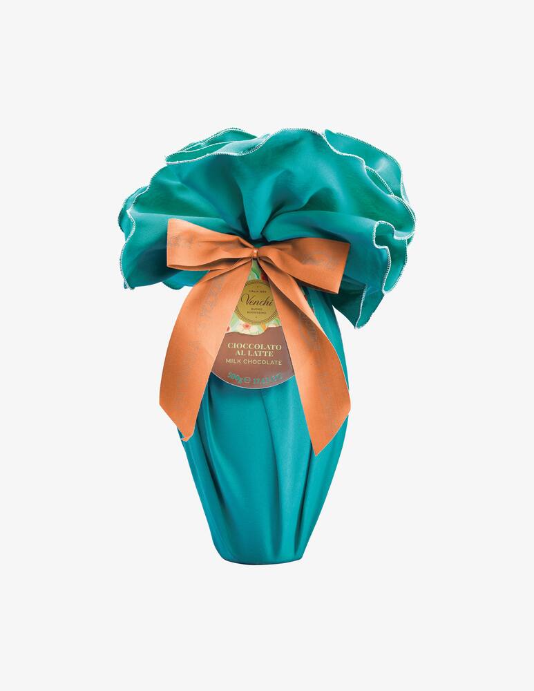 rinascente Venchi Milk Chocolate Egg With Woven Wrapping 500g
