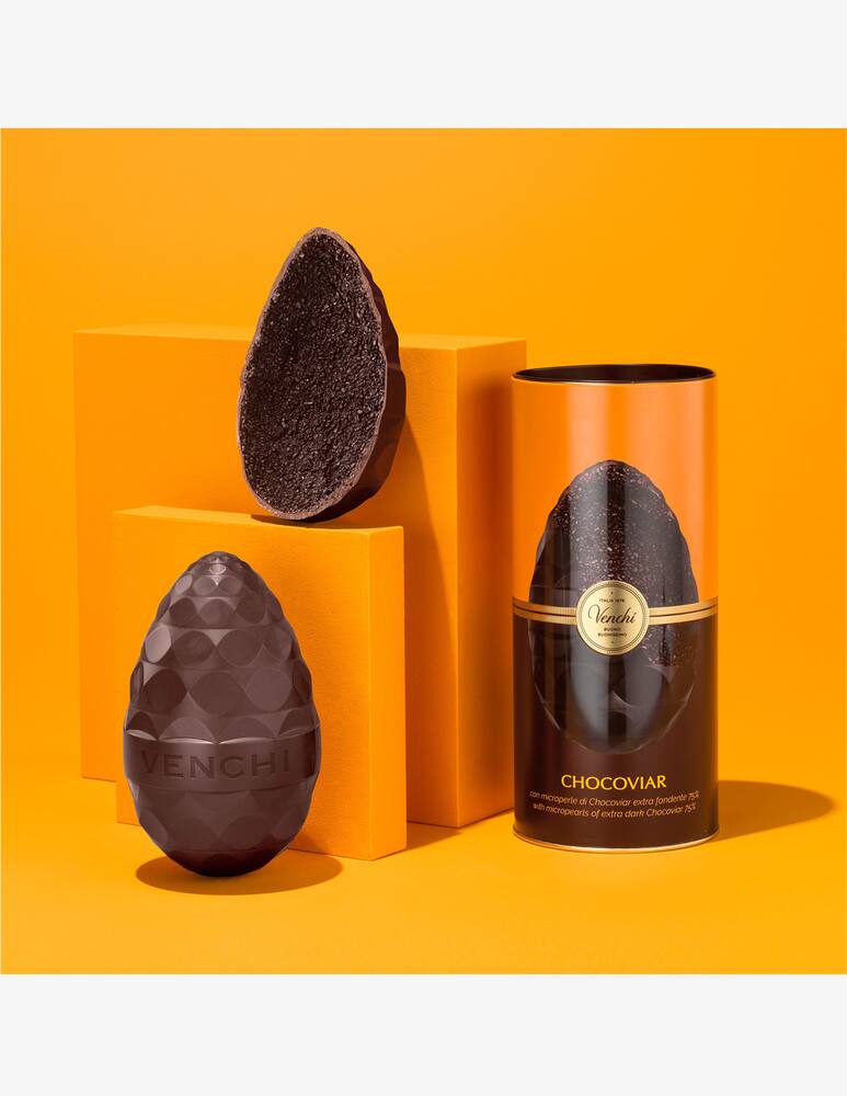 rinascente Venchi Cioccolato 75% In Latta Uovo 350g
