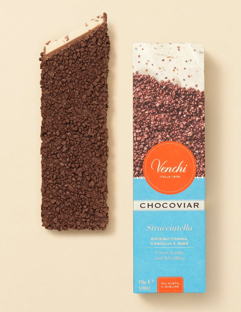Venchi Chocoviar Stracciatella Soft Bar 170g - immagine 2 Venchi Chocoviar Stracciatella Soft Bar 170g - immagine 2