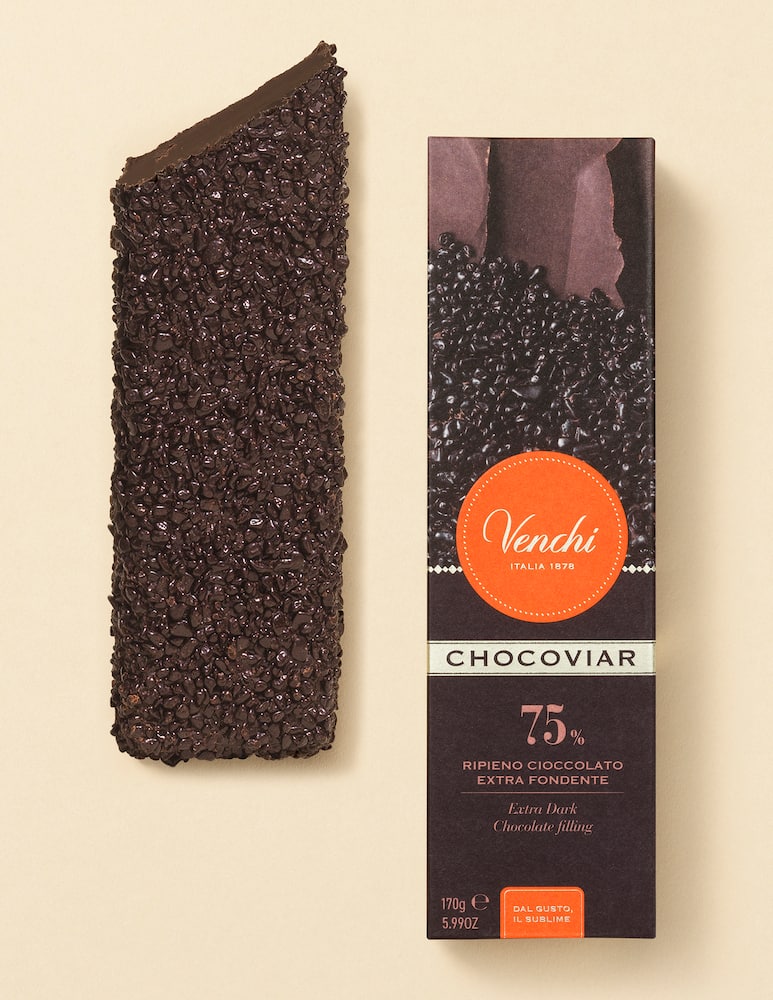 Venchi Chocoviar 75% Soft Bar 170g - immagine 2 Venchi Chocoviar 75% Soft Bar 170g - immagine 2