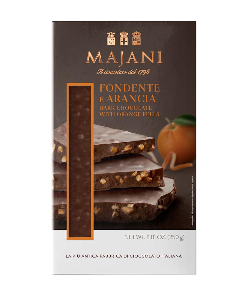 Majani SNAP Cioccolato fondente extra e arancia - immagine 1 Majani SNAP Cioccolato fondente extra e arancia - immagine 1