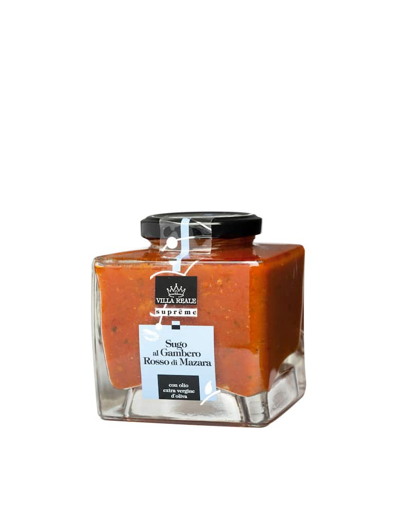Campo d'Oro Sugo al Gambero Rosso di Mazara Villa Reale Supreme - immagine 1 Campo d'Oro Sugo al Gambero Rosso di Mazara Villa Reale Supreme - immagine 1