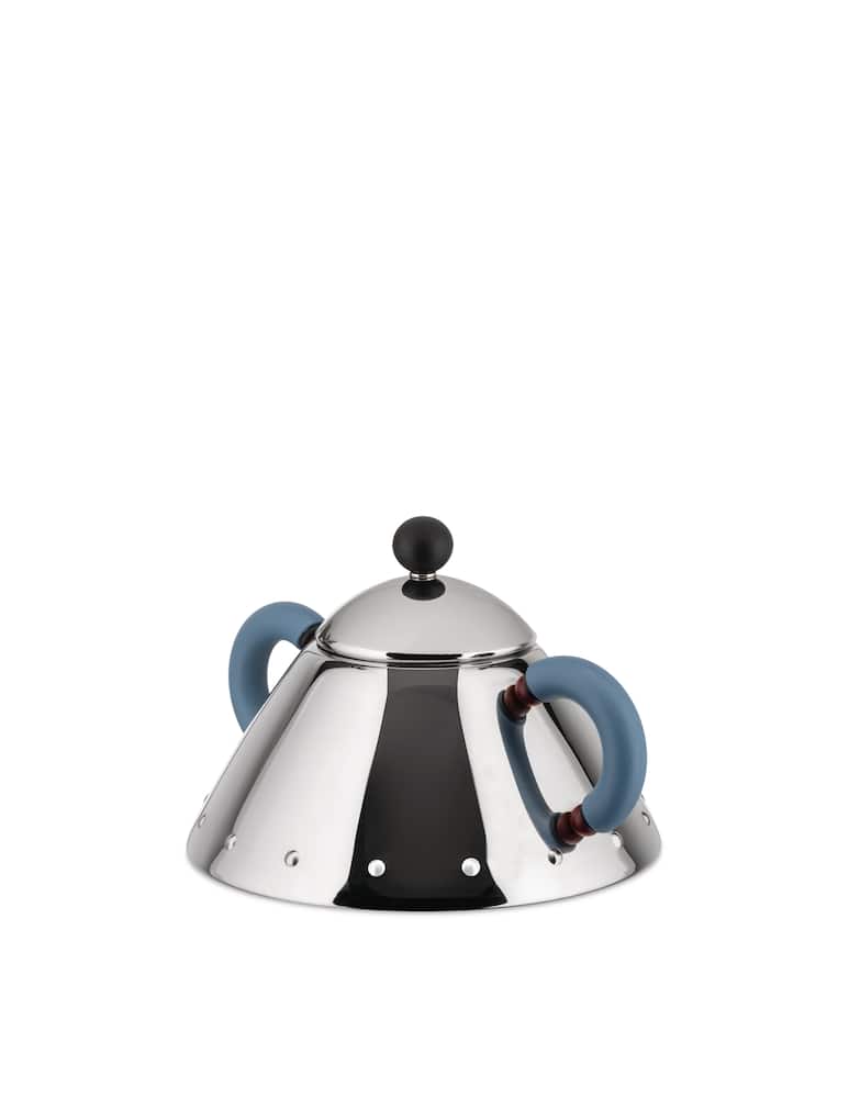 rinascente Alessi 9097  Sugar Bowl With Spoon - Silver