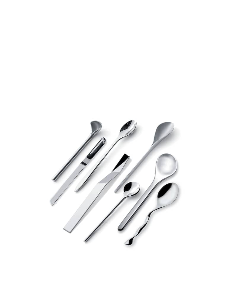 Alessi Il Caffè set of 8 coffee spoons - picture 1 Alessi Il Caffè set of 8 coffee spoons - picture 1