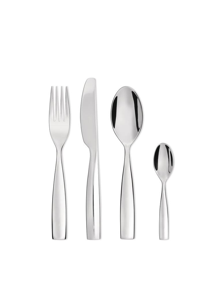 rinascente Alessi Dressed  Set Di Posate 24 Pz - Argento