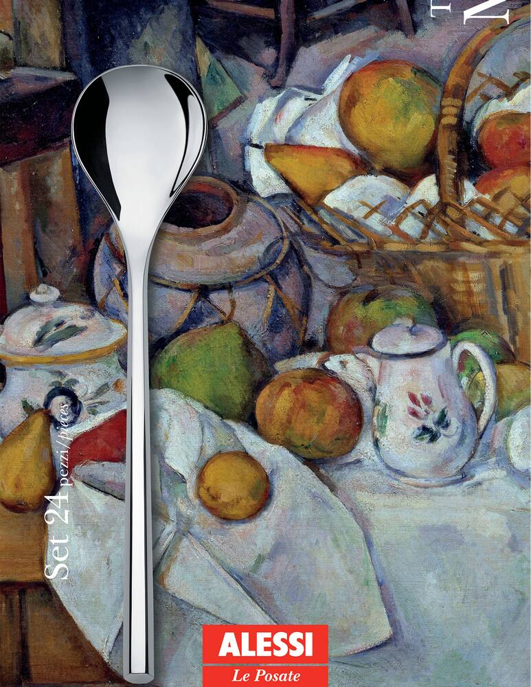 rinascente Alessi Mu Cutlery set 24 pieces - Silver